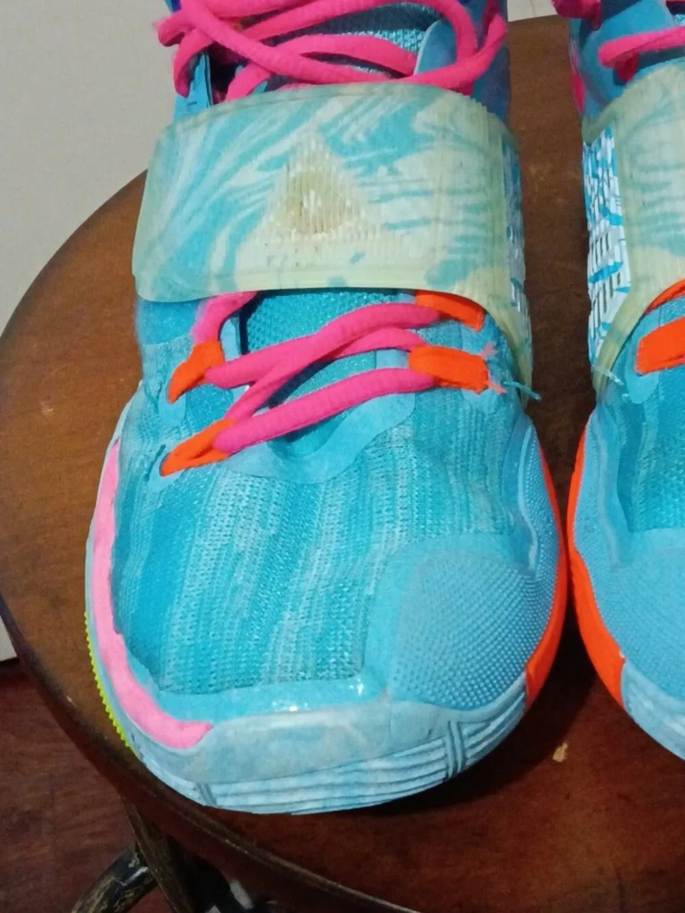 Nike Kyrie 6 Pool Day Shoes 7Y Basketball CZ4686-409 Kyrie Irving Sneakers